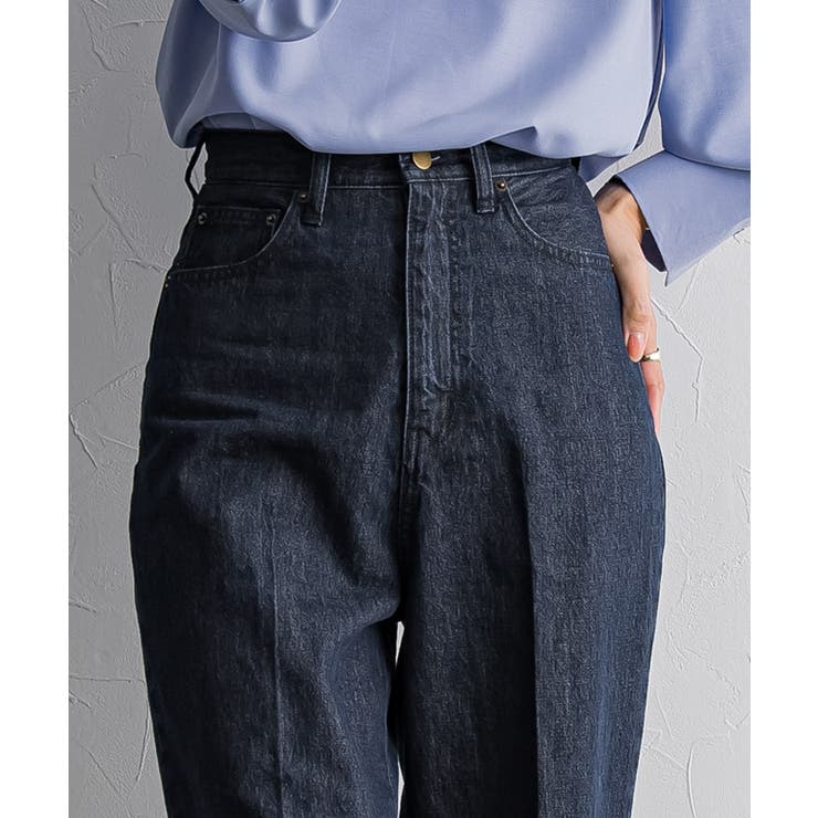 ワイドストレートターンバックデニム デニム パンツ | Pierrot | 詳細画像4 