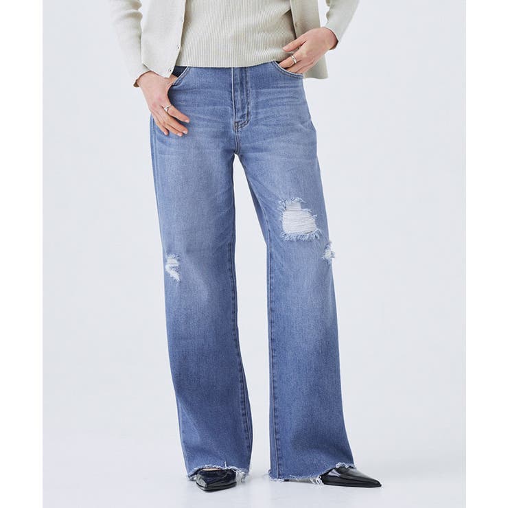 [RASW]2typeストレートデニムパンツ デニム パンツ | Pierrot | 詳細画像28 