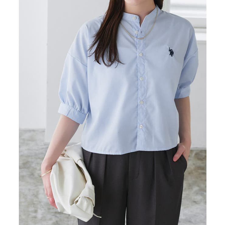 ブルー×ネイビー | 【U S POLO | Pierrot