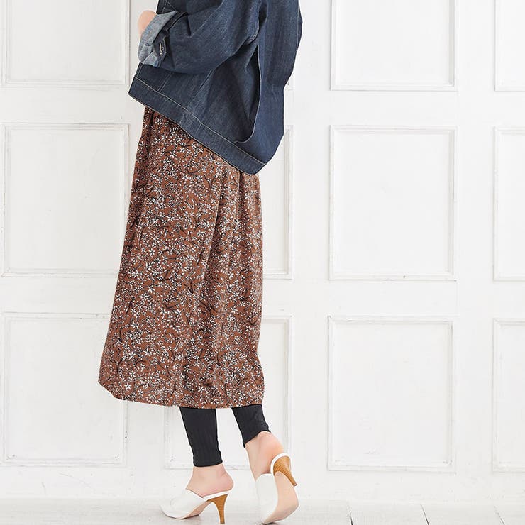 カシュクール花柄ワンピースレーヨン カシュクール 花柄 小花柄 ワンピース 上 品番 Prtw Pierrot ピエロ のレディースファッション通販 Shoplist ショップリスト