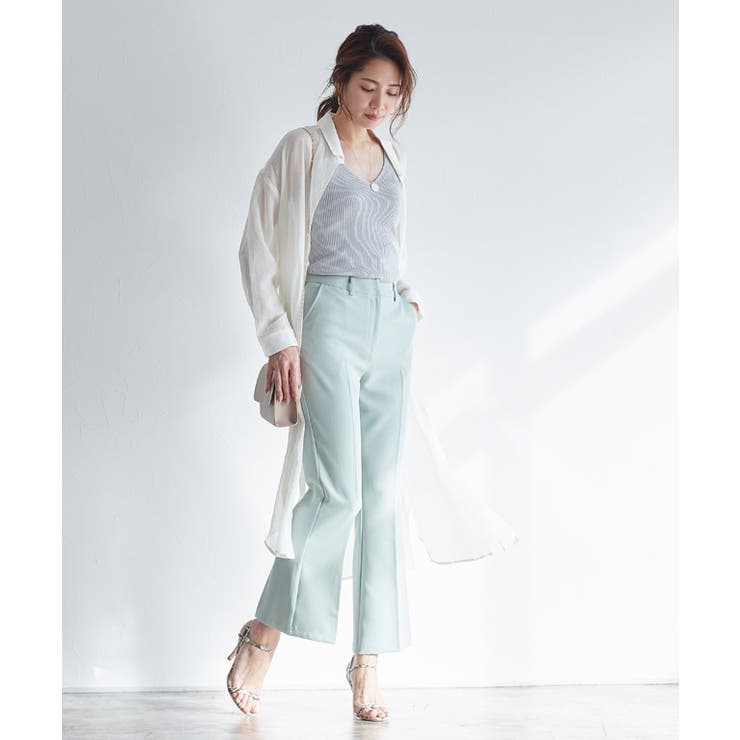 シースルーシャツワンピース ワンピース シャツワンピース シャツワンピ | Pierrot | 詳細画像6 