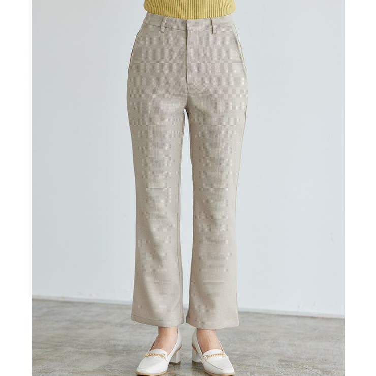 チェック柄フレアパンツ パンツ フレアパンツ | Pierrot | 詳細画像7 