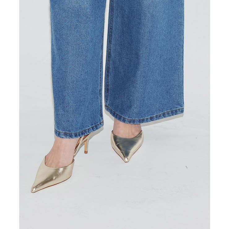 [ECLAM] フリンジデザインデニムパンツ デニム | Pierrot | 詳細画像6 