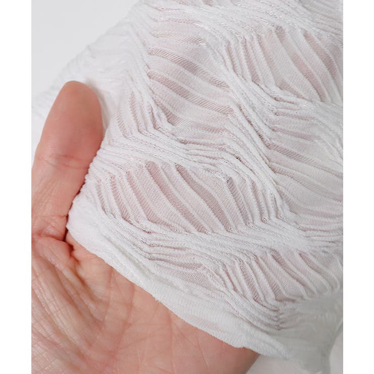 [RASW]カットレースジャカードシャツ シャツ レース | Pierrot | 詳細画像11 