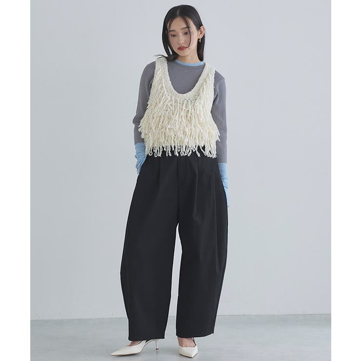 ループヤーンニットベスト ベスト ニット | Pierrot | 詳細画像15 