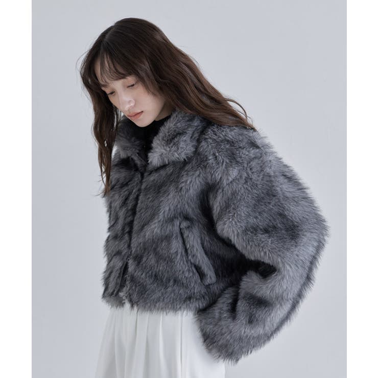 フェイクファージップアップブルゾン ブルゾン フェイクファー | Pierrot | 詳細画像24 