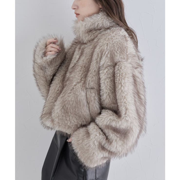 フェイクファージップアップブルゾン ブルゾン フェイクファー | Pierrot | 詳細画像15 