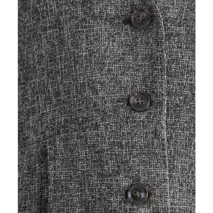 [ECLAM]サマーツイードタックジレベスト 旬 着映え | Pierrot | 詳細画像12 