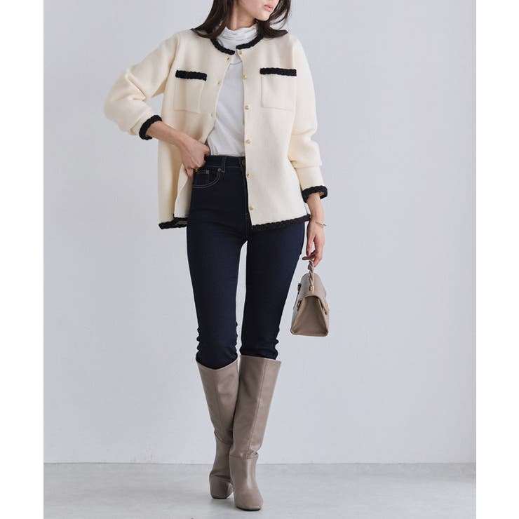 アンクル丈 スキニー デニムパンツ[品番：PRTW0003880]｜Pierrot