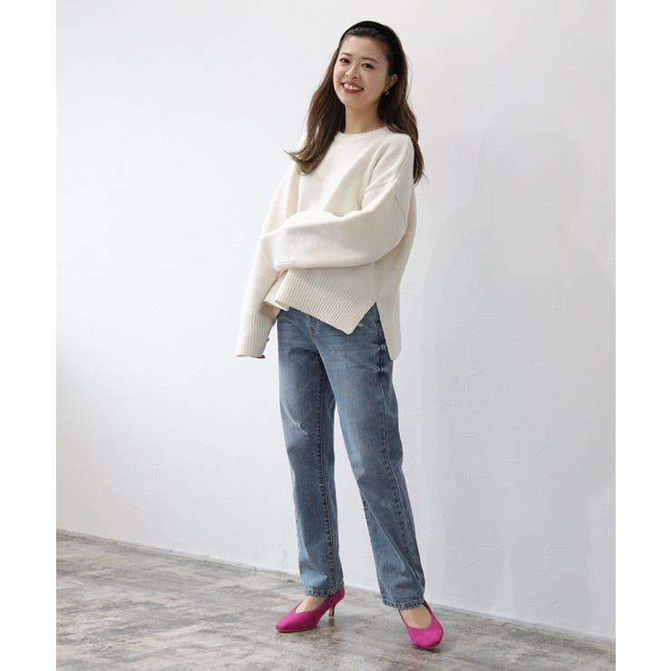 ハイウエストストレートデニム ハイウエスト ストレート[品番