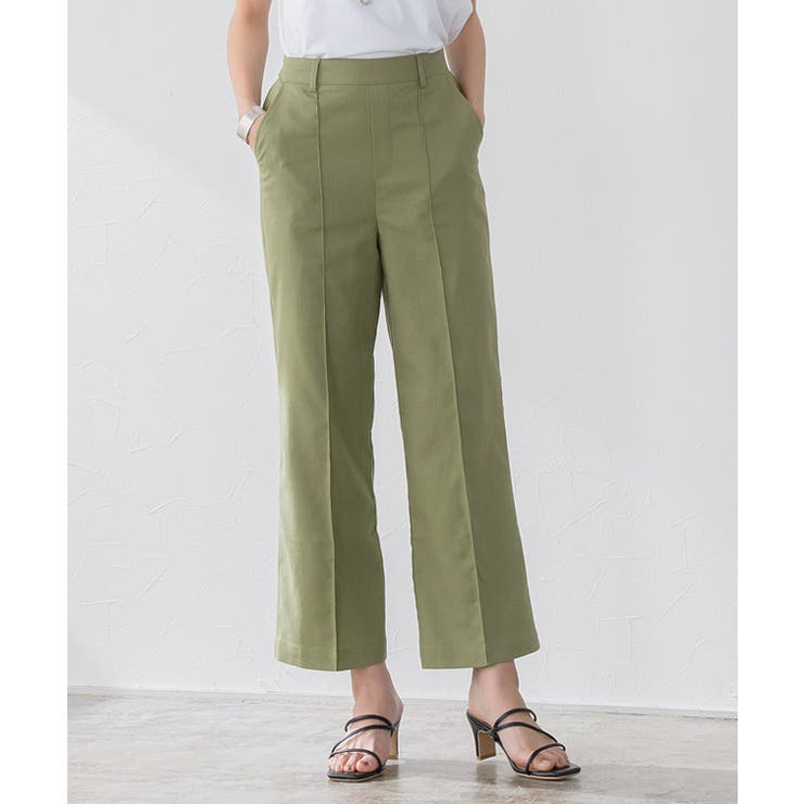 麻混ピンタックボックスパンツ ボックスパンツ ピンタック | Pierrot | 詳細画像9 