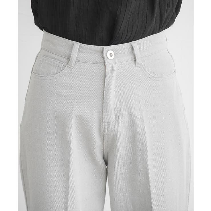 ストレートツイルパンツ パンツ ストレート ツイン ズボン センタープレス | Pierrot | 詳細画像4 