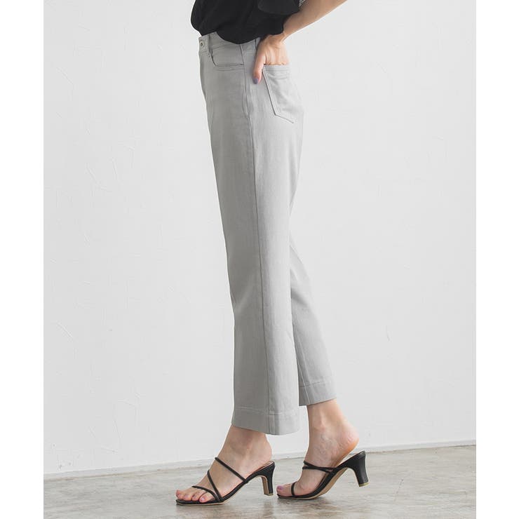 ストレートツイルパンツ パンツ ストレート ツイン ズボン センタープレス | Pierrot | 詳細画像9 