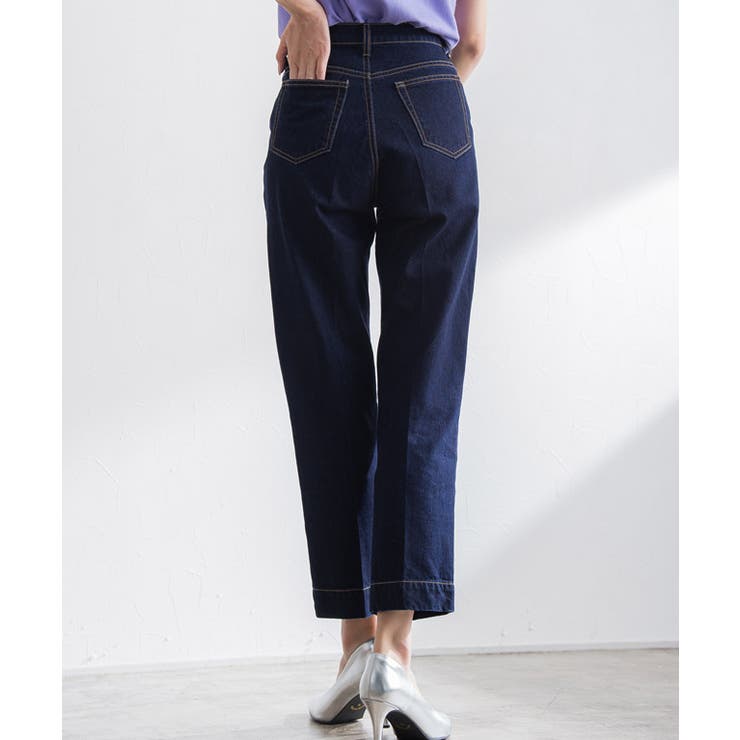 大人気新品 センタープレスデニム デニム ジーンズ[品番：PRTW0003581 パンツ