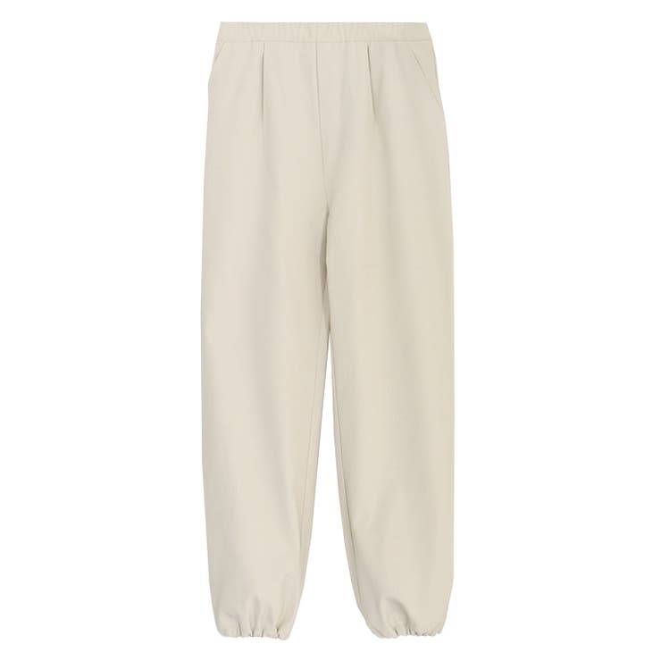 アイボリー | 裏微起毛2wayストレートジョガーパンツ パンツ ジョガーパンツ | Pierrot