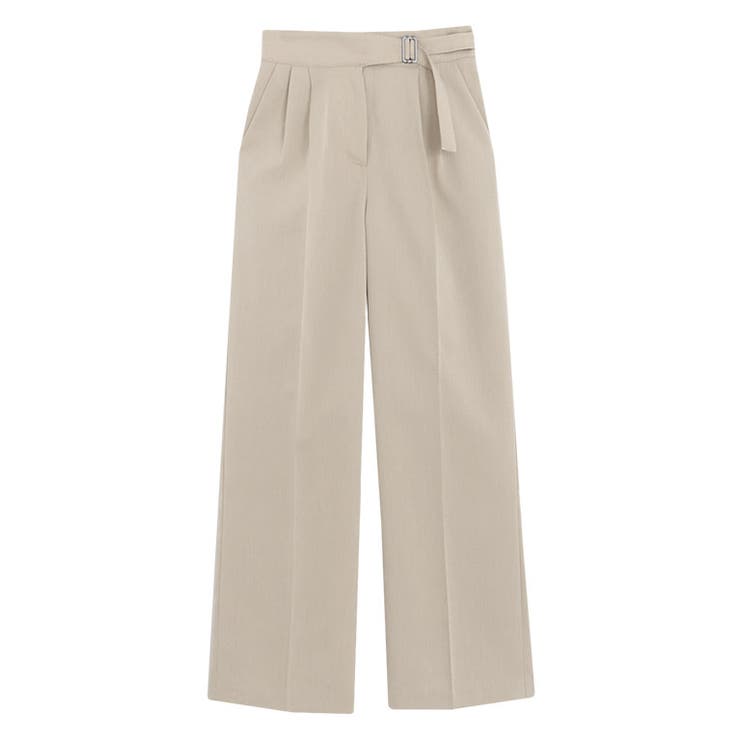 ライトベージュ | ダブルタックグルカパンツ パンツ ボトムス | Pierrot