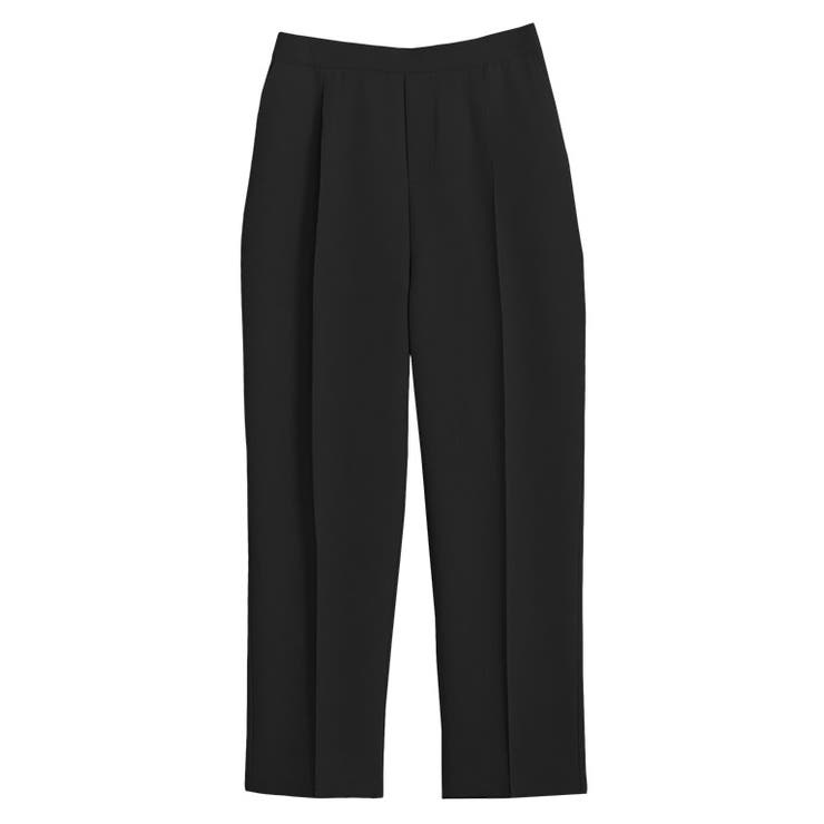 ブラック | クロップドテーパードパンツ パンツ クロップド丈 | Pierrot