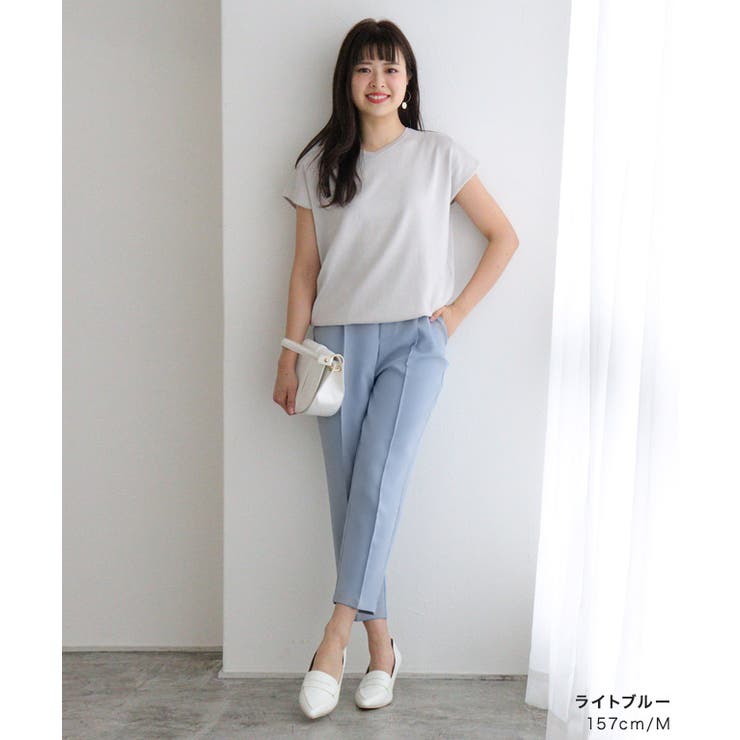 クロップドテーパードパンツ パンツ クロップド丈[品番