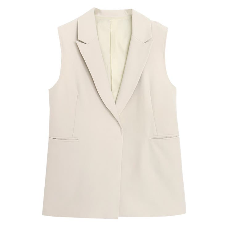 アイボリー | テーラードジレ ジレ テーラード | Pierrot