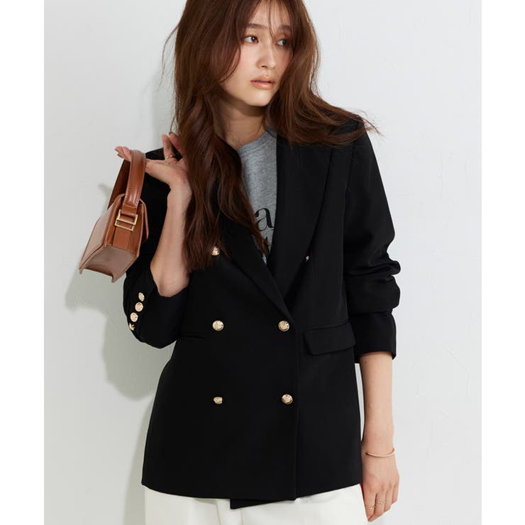 ダブルボタンテーラードジャケット ジャケット テーラード | Pierrot | 詳細画像29 