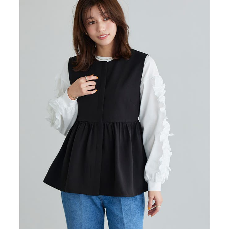 選べるペプラムセットアップ セットアップ ペプラム | Pierrot | 詳細画像33 