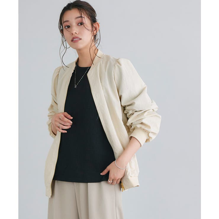 パフスリーブMA 1ブルゾン MA | Pierrot | 詳細画像24 