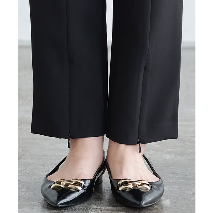 2wayフロントスリットパンツ パンツ ボトムス[品番：PRTW0005066