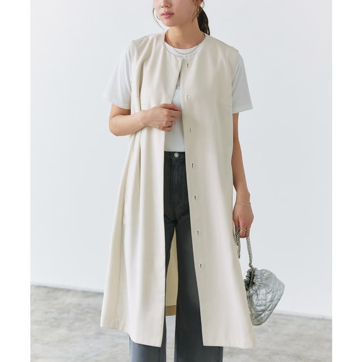 アイボリー | 2wayジレジャンパースカート ジレ ジャンパースカート | Pierrot