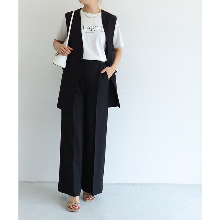 【全商品オープニング価格 特別価格】 フリルデザインジレ ジレ フリルデザイン[品番：PRTW0005211 トップス