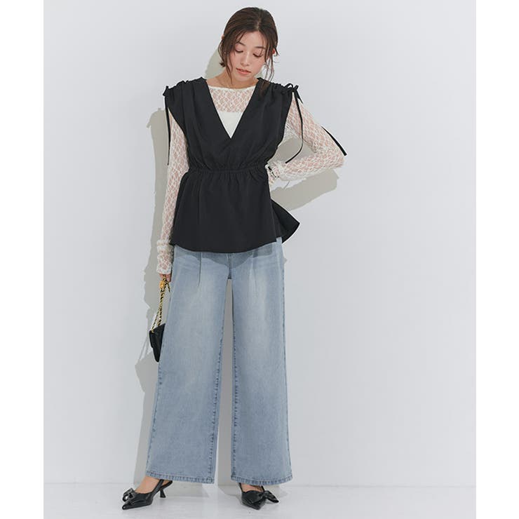 ピエロページ 受注発注】ピエロデニムパンツ【受注発注】【M】【L】【LL】【3L