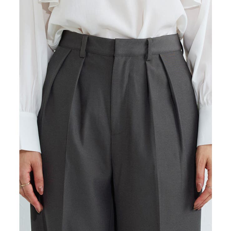 センタープレスタックテーパードパンツ パンツ テーパードパンツ | Pierrot | 詳細画像6 