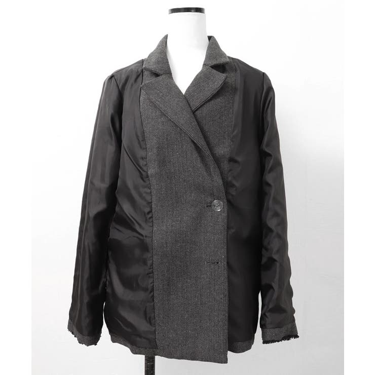 選べる柄テーラードジャケット テーラードジャケット ヘリンボーン | Pierrot | 詳細画像10 