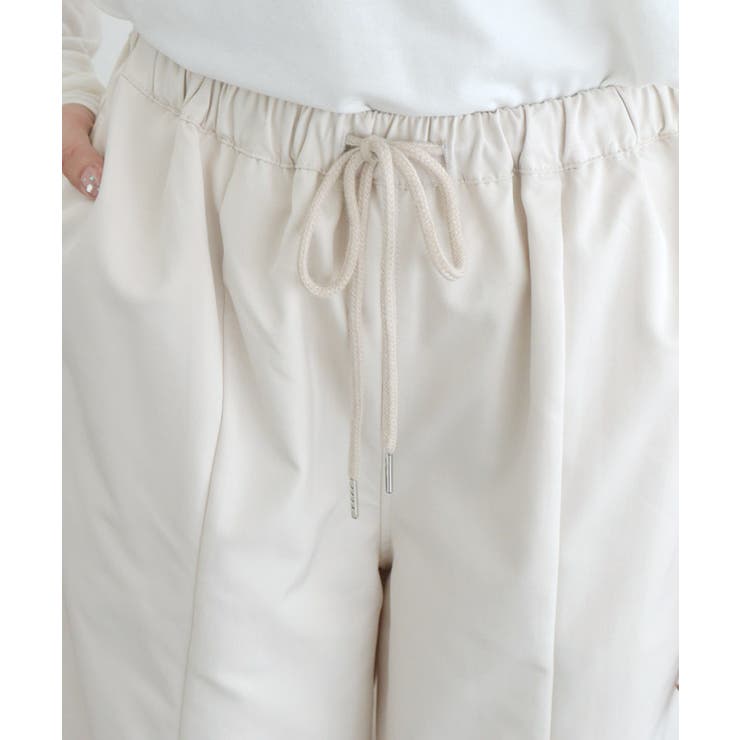 ギャザーツイルカーブパンツ パンツ カーブ | Pierrot | 詳細画像6 