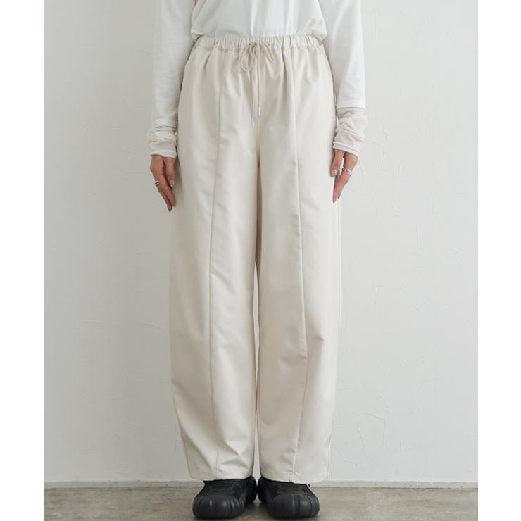 ギャザーツイルカーブパンツ パンツ カーブ | Pierrot | 詳細画像8 