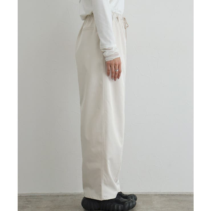 ギャザーツイルカーブパンツ パンツ カーブ | Pierrot | 詳細画像9 