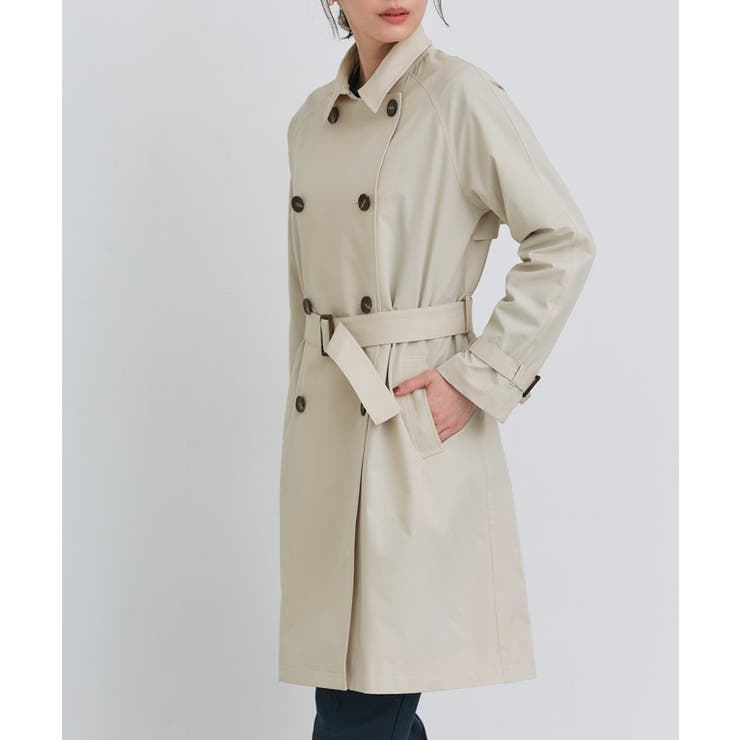 撥水 軽量ベーシックトレンチコート トレンチコート | Pierrot | 詳細画像22 