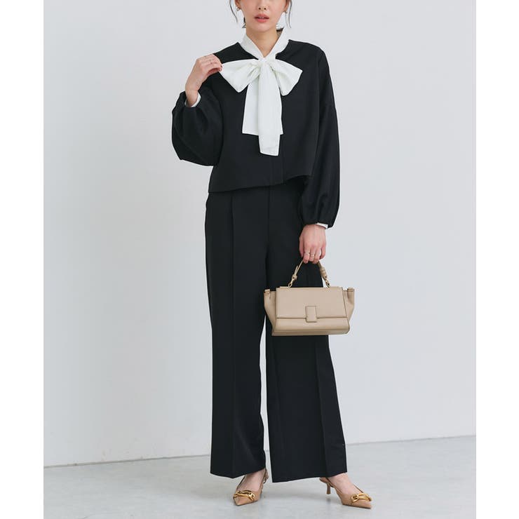 ボリュームブルゾンワイドパンツセットアップ セットアップ ワイドパンツ | Pierrot | 詳細画像39 