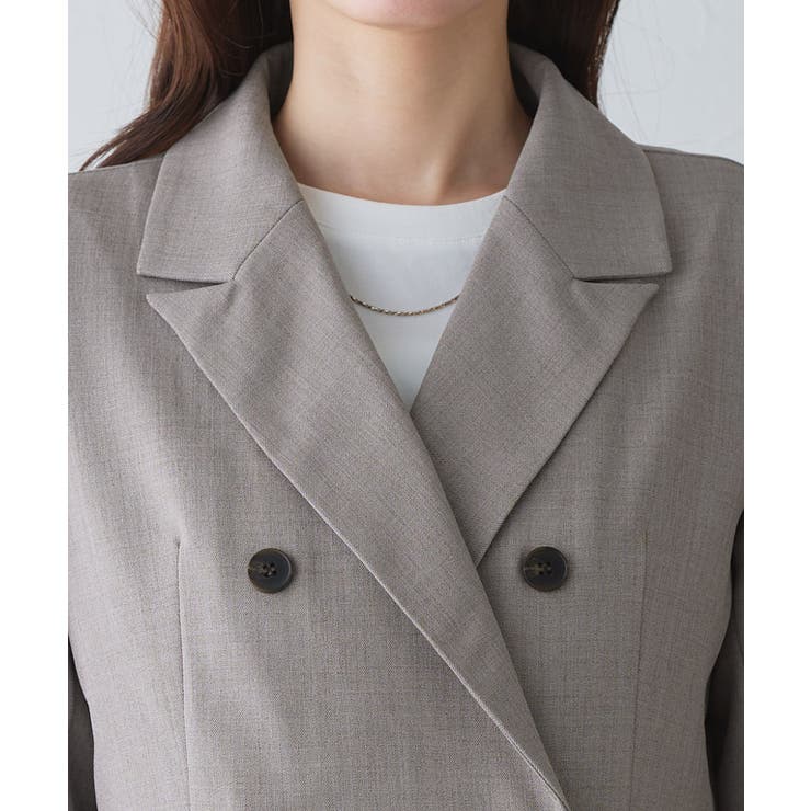 選べる接触冷感リネンライクジャケット テーラード きちんと感 | Pierrot | 詳細画像8 