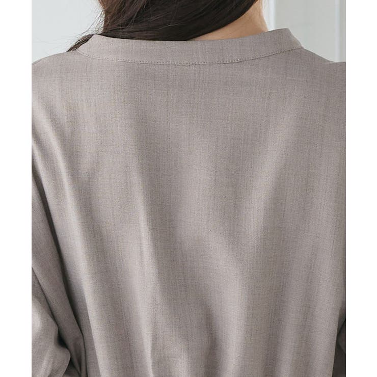 接触冷感リネンライクワンピース 着心地 暑い季節 | Pierrot | 詳細画像8 