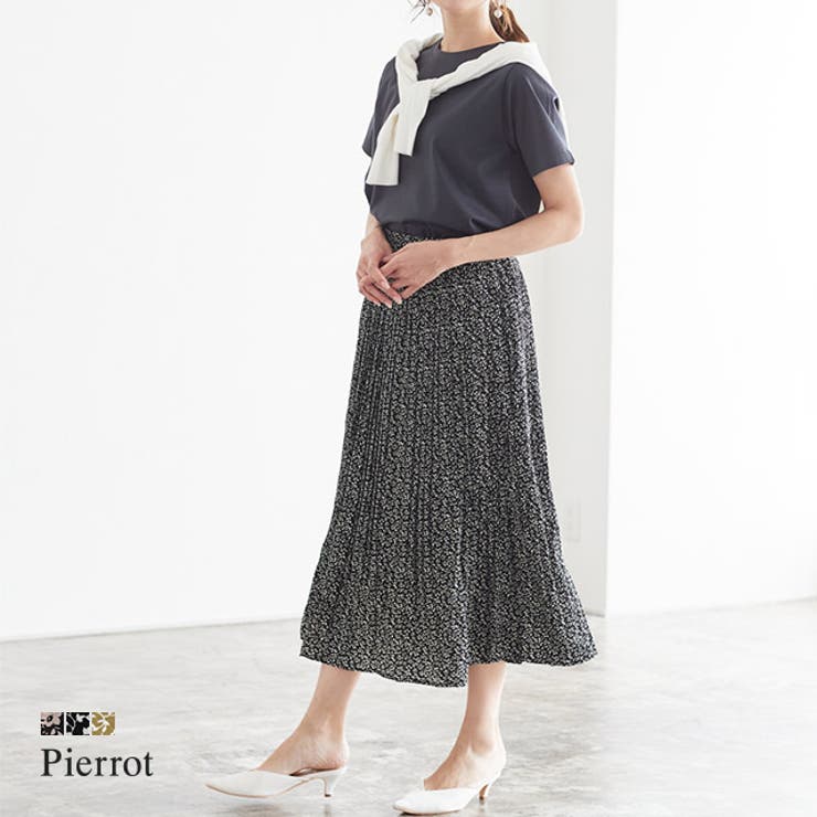 花柄プリーツスカートボトムス スカート 花柄 フレア 小花 総柄 膝丈 ロング 品番 Prtw Pierrot ピエロ のレディースファッション通販 Shoplist ショップリスト 花柄プリーツスカートボトムス スカート 花柄 フレア 小花 総柄 膝丈 ロング 品番 Prtw Pierrot ピエロ のレディースファッション通販 Shoplist ショップリスト