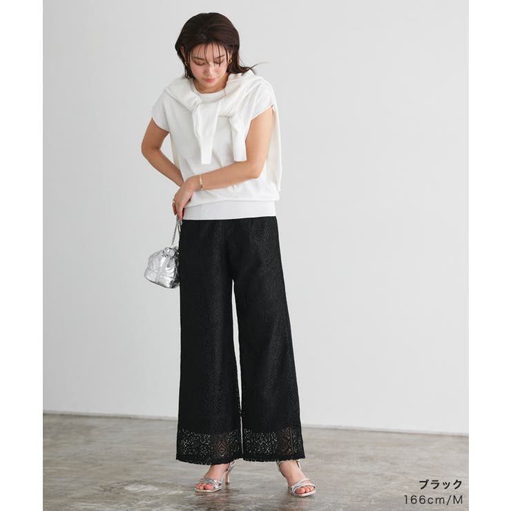 クロシェレースパンツ パンツ レース[品番：PRTW0004809