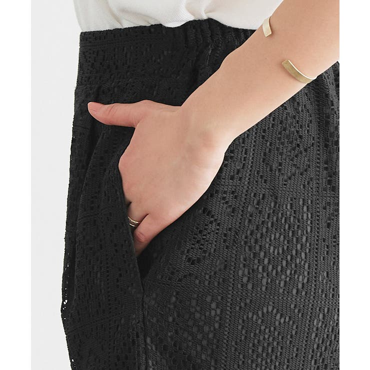 クロシェレースパンツ パンツ レース[品番：PRTW0004809