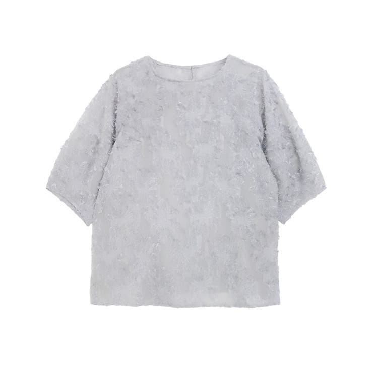 グレー | NHK「あさイチ」紹介 フリンジフラワージャカードトップス ジャカード | Pierrot