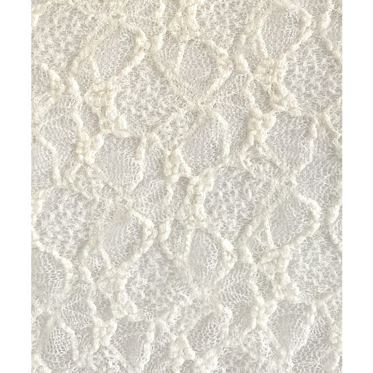 ストレッチレースロンT Tシャツ ストレッチ素材 | Pierrot | 詳細画像8 