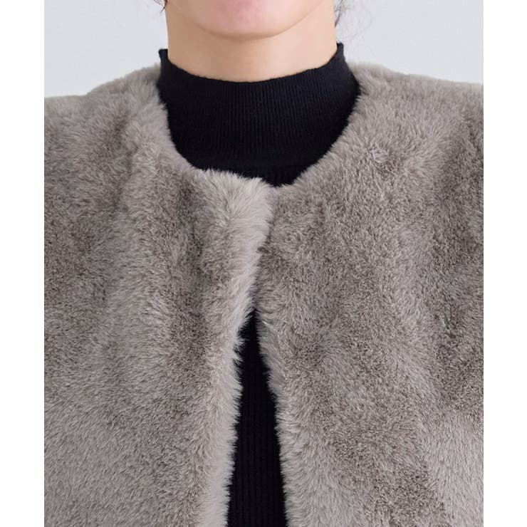 フェイクファージレ ジレ ファー | Pierrot | 詳細画像4 