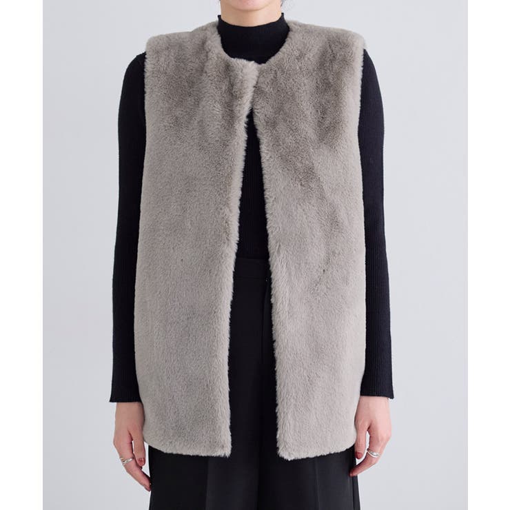 フェイクファージレ ジレ ファー | Pierrot | 詳細画像5 