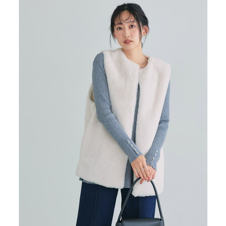 フェイクファージレ ジレ ファー | Pierrot | 詳細画像19 