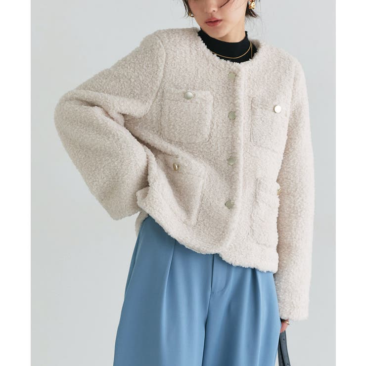 ラメ入りゴールドボタンジャケット ジャケット ゴールドボタン | Pierrot | 詳細画像31 