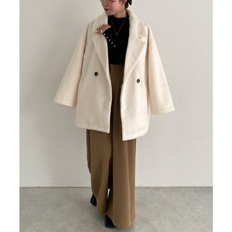 シャギーダブルテーラードジャコット ジャコット テーラード | Pierrot | 詳細画像24 