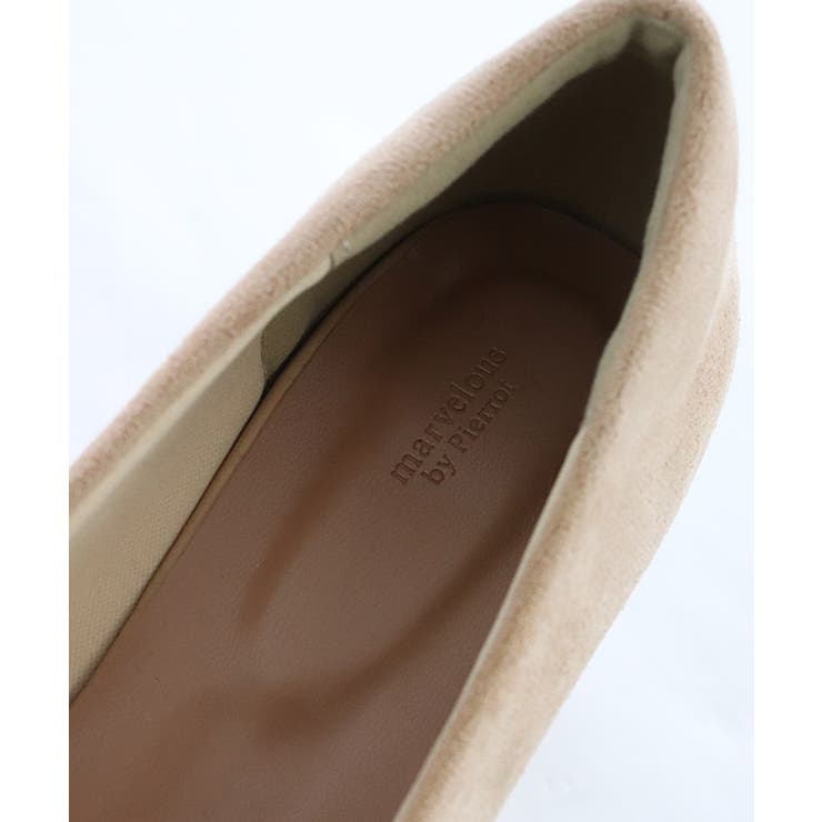 スエードスクエアトゥパンプス パンプス ヒール | Pierrot | 詳細画像7 